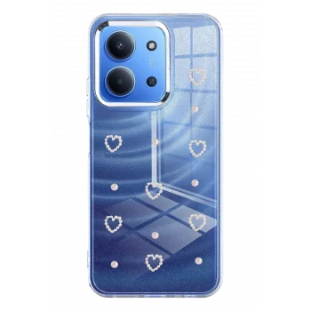 Mey İthalat® Redmi 15C 4G Fiyonk Desenli Kapak - Desen 10