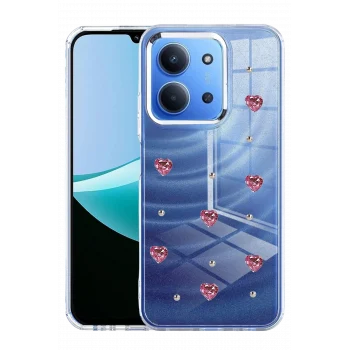 Mey İthalat® Redmi 15C 4G Fiyonk Desenli Kapak - Desen 3