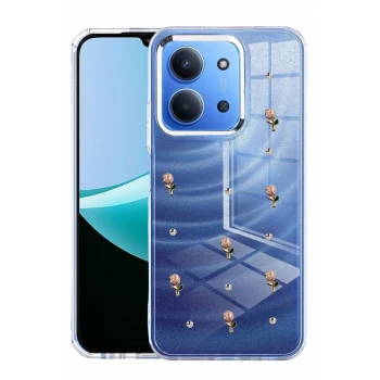 Mey İthalat® Redmi 15C 4G Fiyonk Desenli Kapak - Desen 6