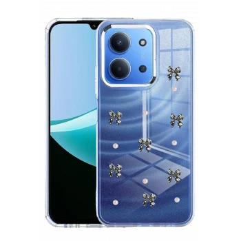 Mey İthalat® Redmi 15C 4G Fiyonk Desenli Kapak - Desen 8