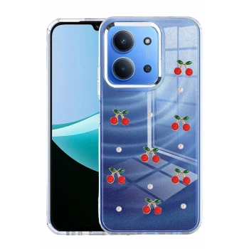 Mey İthalat® Redmi 15C 4G Fiyonk Desenli Kapak - Desen 9