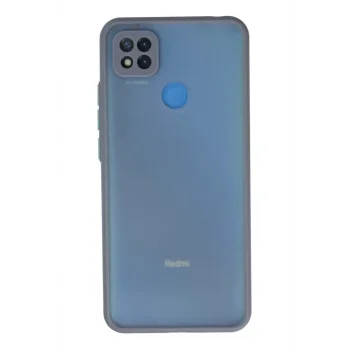 Mey İthalat®   Redmi 9C Kılıf Montreal Silikon Kapak - Gri