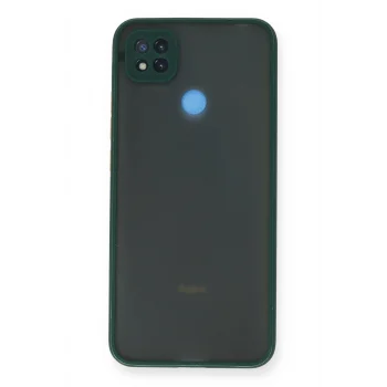 Mey İthalat®   Redmi 9C Kılıf Montreal Silikon Kapak - Yeşil
