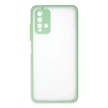 Mey İthalat®   Redmi 9T Kılıf Montreal Silikon Kapak - Turkuaz
