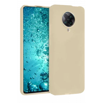 Mey İthalat®   Redmi K30 Pro Kılıf Nano içi Kadife Silikon - Kemik
