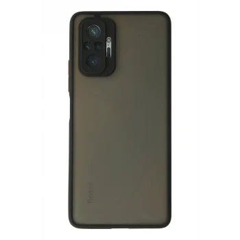 Mey İthalat®   Redmi Note 10 Pro Kılıf Montreal Silikon Kapak - Siyah