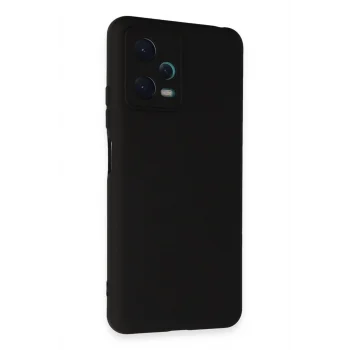 Mey İthalat®   Redmi Note 12 5G Kılıf Nano içi Kadife Silikon - Siyah