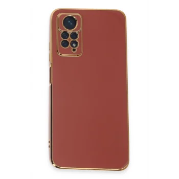 Mey İthalat®   Redmi Note 12 Pro 4G Kılıf Volet Silikon - Kırmızı