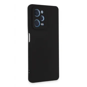Mey İthalat®   Redmi Note 12 Pro 5G Kılıf Nano içi Kadife Silikon - Siyah