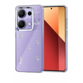 Mey İthalat®   Redmi Note 13 Pro 4G Fiyonk Desenli Kapak - Desen 2