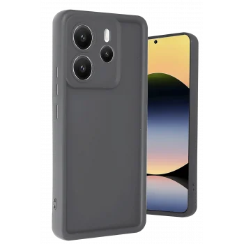 Mey İthalat®   Redmi Note 14 4G Kılıf Viera Silikon - Gri