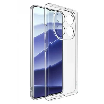 Mey İthalat®   Redmi Note 14 Pro 4G Kılıf Lüx Şeffaf Silikon