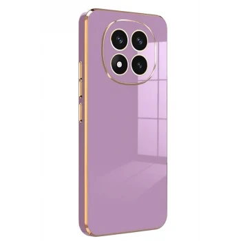 Mey İthalat®   Redmi Note 14 Pro 4G Kılıf Volet Silikon - Mor