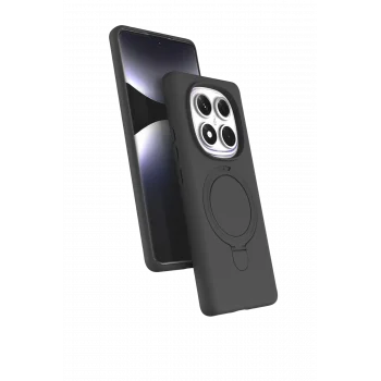 Mey İthalat®   Redmi Note 14 Pro 5G Regal Magsafe Standlı Kapak - Titan Gri