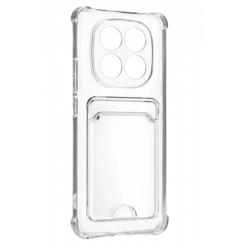 Mey İthalat®   Redmi Note 15 4G Kart Şeffaf Silikon - Şeffaf
