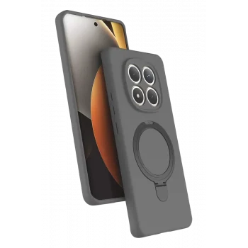 Mey İthalat®   Redmi Note 15 4G Regal Magsafe Standlı Kapak - Titan Gri