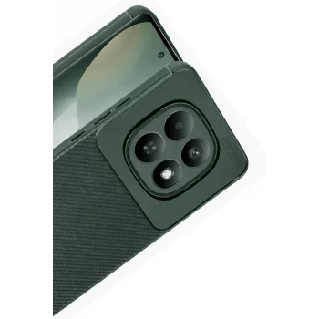 Mey İthalat®   Redmi Note 15 Pro 4G Auto Focus Karbon Kapak - Koyu Yeşil