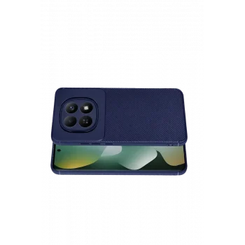 Mey İthalat®   Redmi Note 15 Pro 5G Auto Focus Karbon Kapak - Lacivert