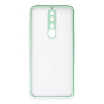 Mey İthalat®   Redmi Note 8 Pro Kılıf Montreal Silikon Kapak - Turkuaz