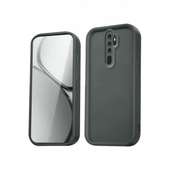 Mey İthalat®   Redmi Note 8 Pro Kılıf Viera Silikon - Gri