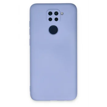 Mey İthalat®   Redmi Note 9 Kılıf Nano içi Kadife Silikon - Lila