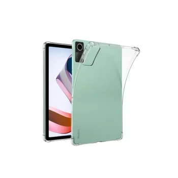 Mey İthalat®   Redmi Pad Kılıf Anti Shock Tablet Silikon - Şeffaf