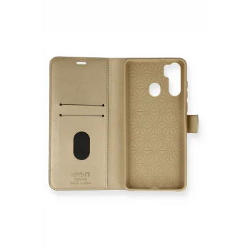 Mey İthalat®  Reeder P13 Blue Max Kılıf Trend S Plus Kapaklı Kılıf - Gold