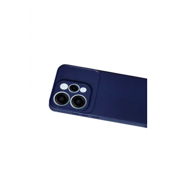 Mey İthalat®   Reno 15 Auto Focus Karbon Kapak - Lacivert