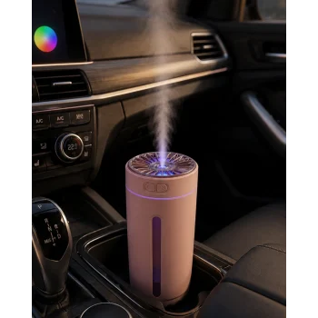 Mey İthalat® RGB Led Buhar Makinesi Aroma Yağı Uyumlu Mini Nemlendirici