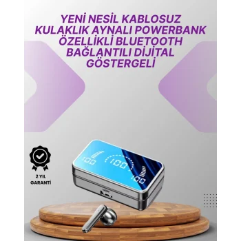 Mey İthalat® S20 Kablosuz Kulaklık – 360° Surround Stereo Ses Sistemi ile Derin Ses Deneyimi