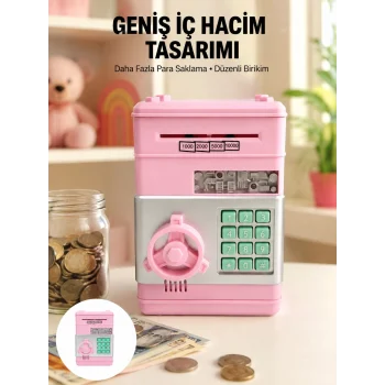 Mey İthalat® SAM53 NUMBER BANK PEMBE