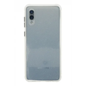 Mey İthalat®  Samsung Galaxy A02 Kılıf Miami Şeffaf Silikon - Şeffaf