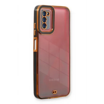 Mey İthalat®  Samsung Galaxy A03S Kılıf Liva Lens Silikon - Siyah