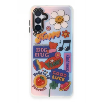 Mey İthalat®  Samsung Galaxy A04S Kılıf Estoril Desenli Kapak - Estoril - 15