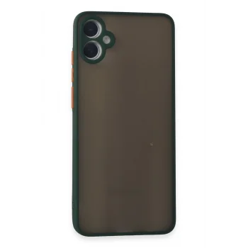 Mey İthalat®  Samsung Galaxy A05 Kılıf Montreal Silikon Kapak - Yeşil