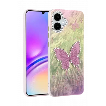 Mey İthalat®  Samsung Galaxy A06 Kılıf Blade Aynalı Desenli Kapak - Desen 5