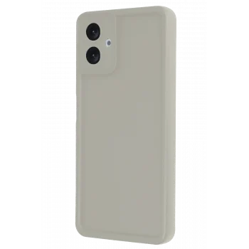 Mey İthalat®  Samsung Galaxy A06 Kılıf Viera Silikon - Krem