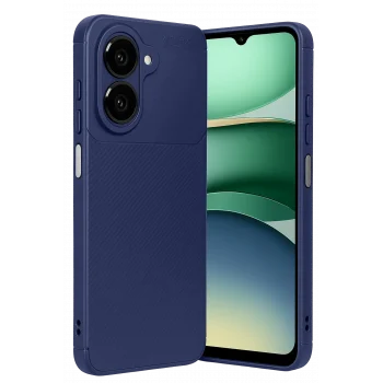 Mey İthalat®  Samsung Galaxy A07 4G Auto Focus Karbon Kapak - Lacivert