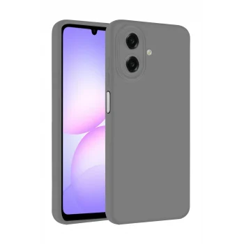 Mey İthalat®  Samsung Galaxy A07 4G First Silikon - Gri