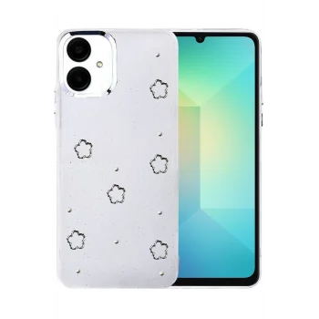 Mey İthalat®  Samsung Galaxy A07 4G Fiyonk Desenli Kapak - Desen 2