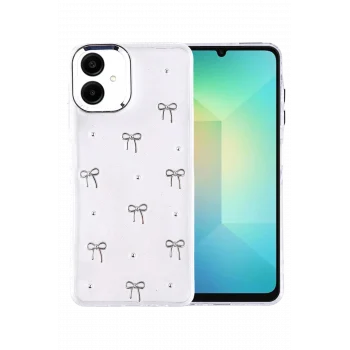 Mey İthalat®  Samsung Galaxy A07 4G Fiyonk Desenli Kapak - Desen 5