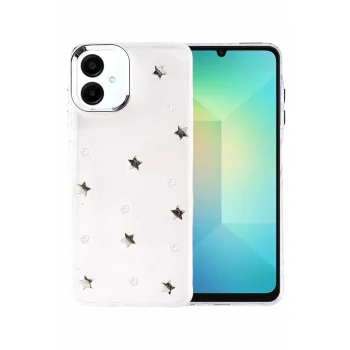 Mey İthalat®  Samsung Galaxy A07 4G Fiyonk Desenli Kapak - Desen 7