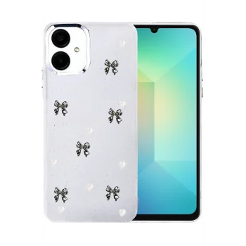 Mey İthalat®  Samsung Galaxy A07 4G Fiyonk Desenli Kapak - Desen 8