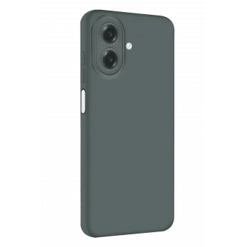 Mey İthalat®  Samsung Galaxy A07 4G Nano içi Kadife Silikon - Gri