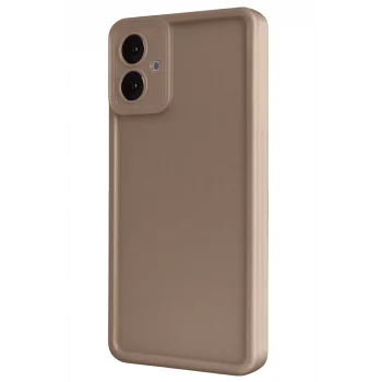 Mey İthalat®  Samsung Galaxy A07 4G Viera Silikon - Kahverengi