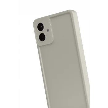 Mey İthalat®  Samsung Galaxy A07 4G Viera Silikon - Krem