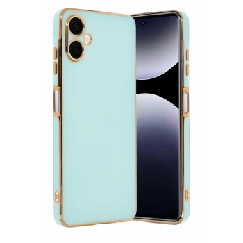 Mey İthalat®  Samsung Galaxy A07 4G Volet Silikon - Açık Yeşil