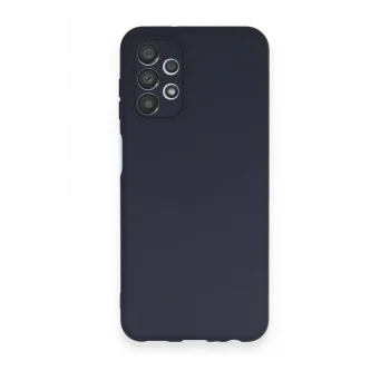 Mey İthalat®  Samsung Galaxy A13 4G Kılıf First Silikon - Lacivert