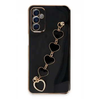 Mey İthalat®  Samsung Galaxy A14 4G Kılıf Esila Silikon - Siyah