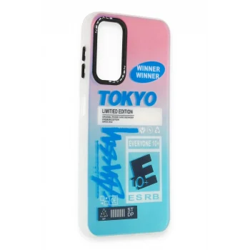 Mey İthalat®  Samsung Galaxy A14 4G Kılıf Estoril Desenli Kapak - Estoril - 1